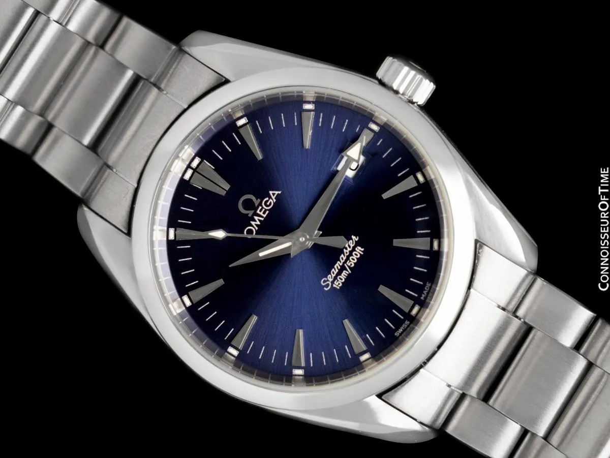 Omega Seamaster Aqua Terra Mens 36mm Watch, Ref. 2518.80.00 - Stainless Steel