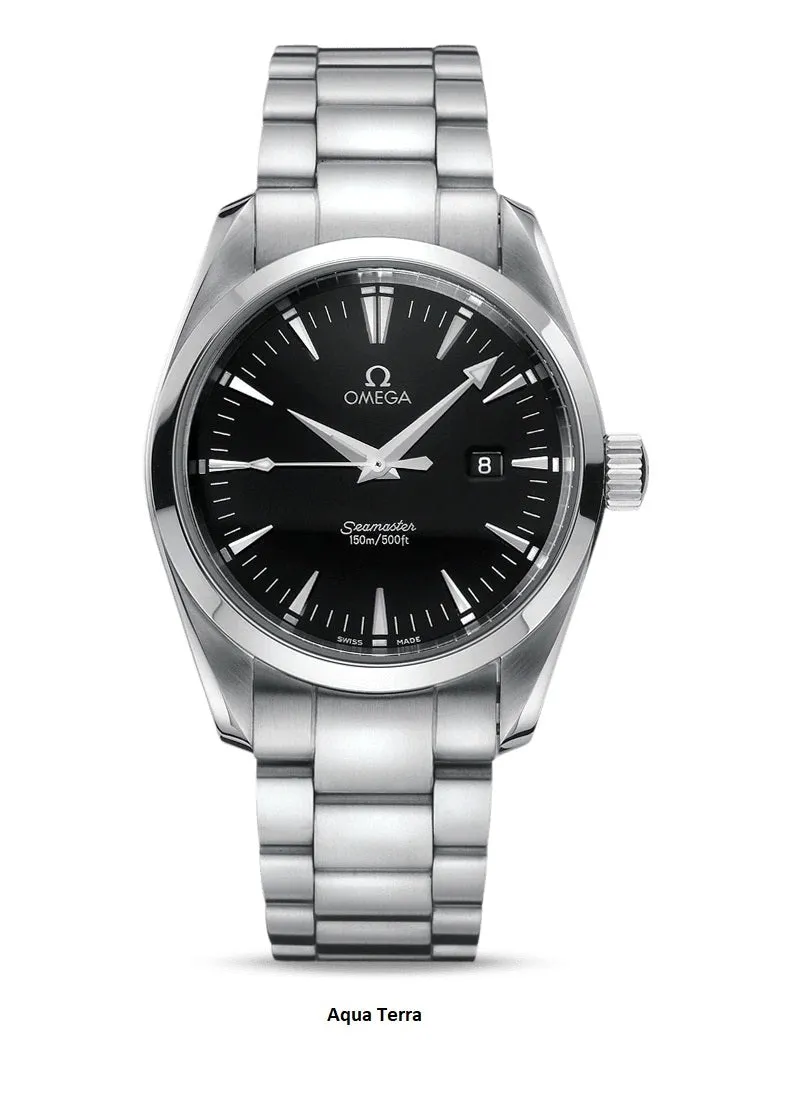 Omega Seamaster Aqua Terra Mens Full Size 39mm Watch, Ref. 2517.50.00 - Stainless Steel