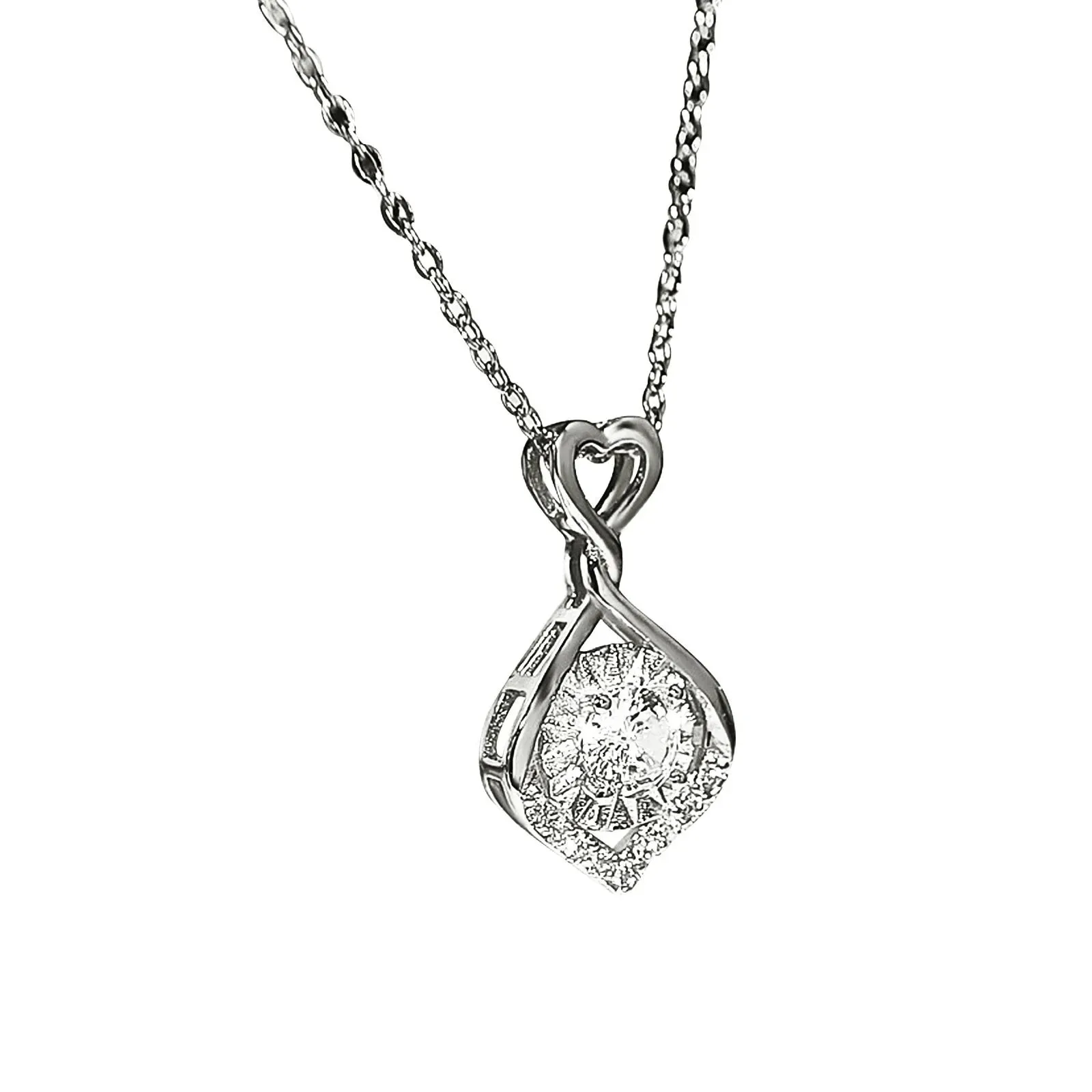 Opal & Ivy Dangling Cubic Zirconia Pendant