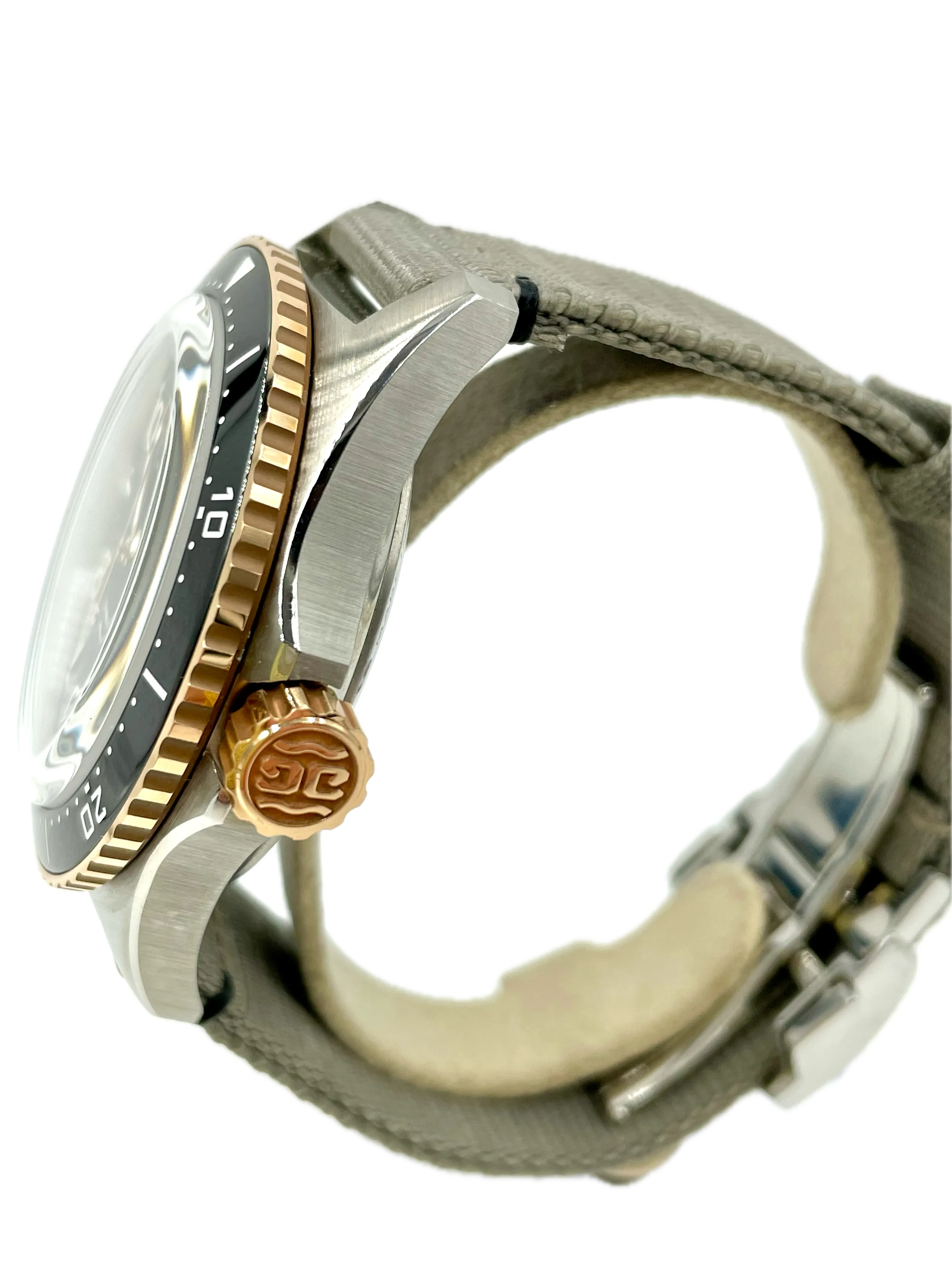 Panorama Date 43mm in  Steel and Red Gold