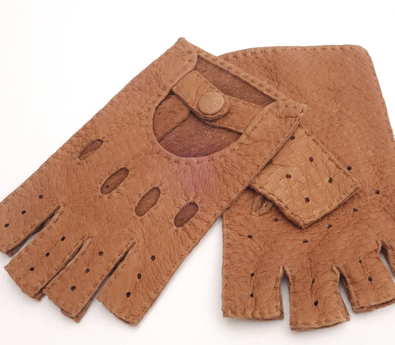 Panta - Peccary leather gloves - women