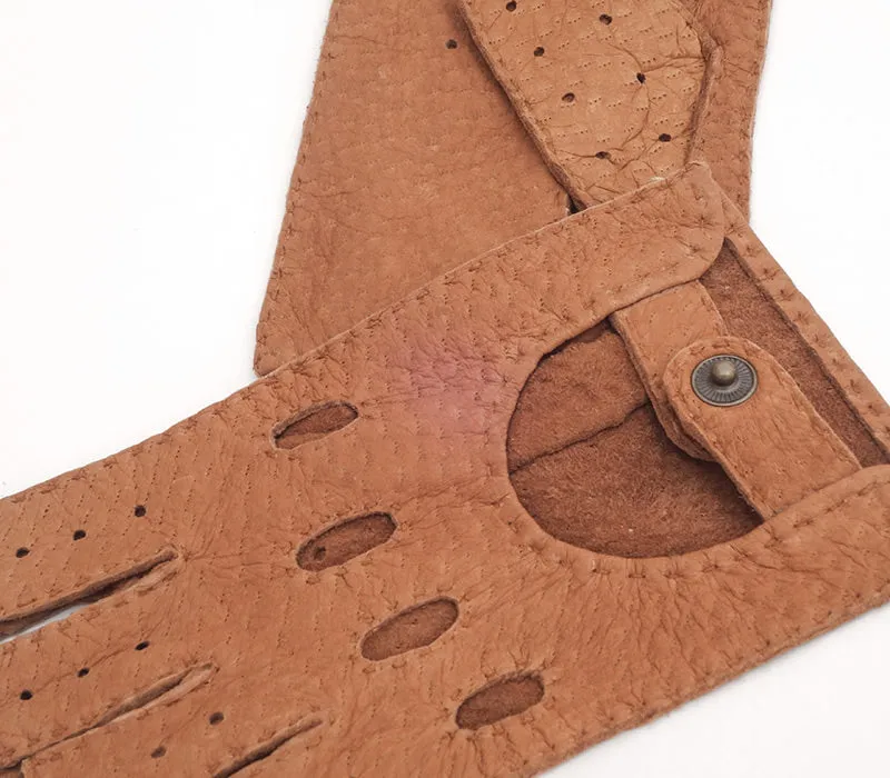 Panta - Peccary leather gloves - women
