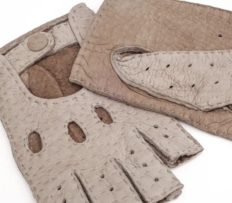 Panta - Peccary leather gloves - women