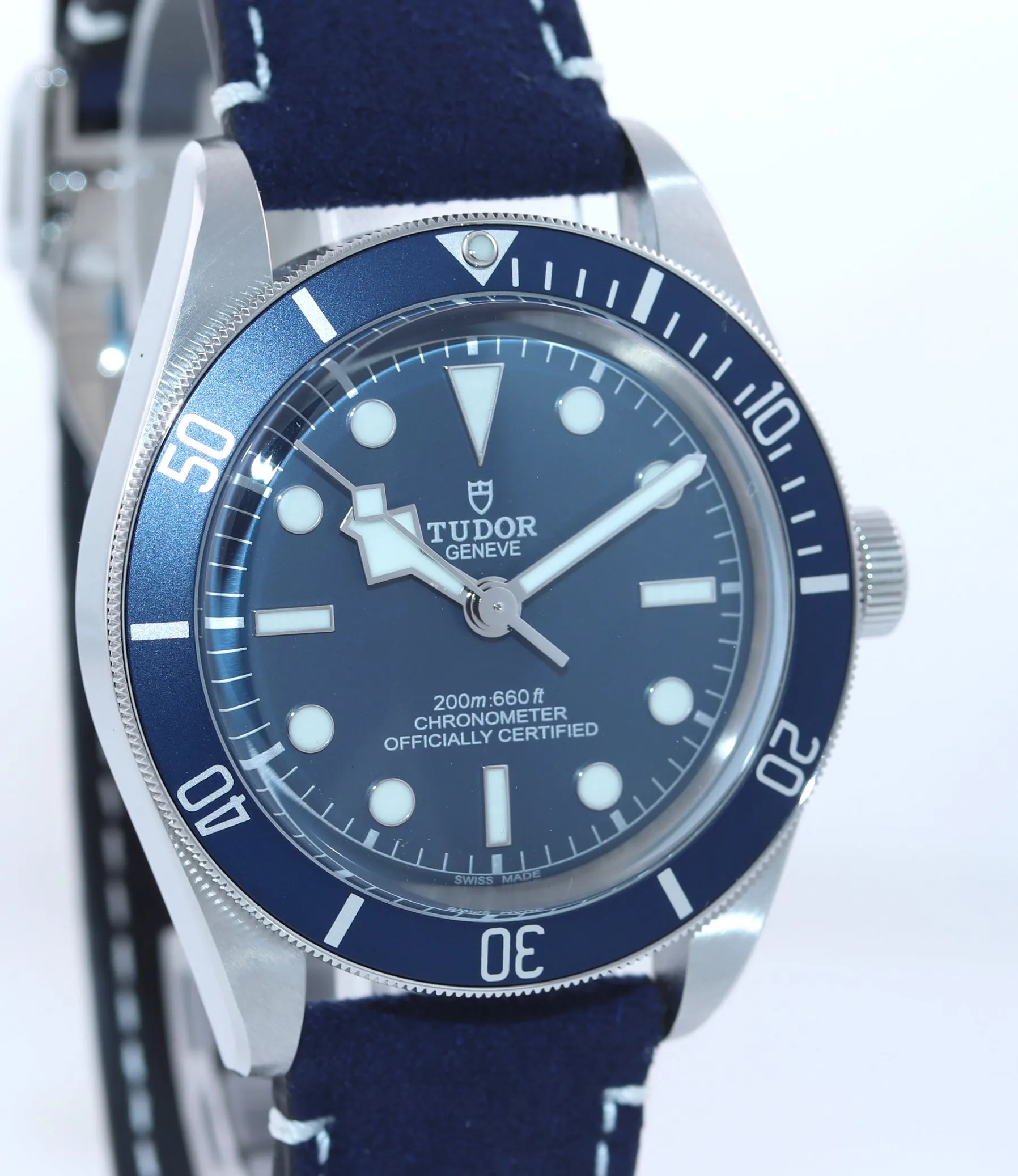 PAPERS NOVEMBER 2020 Tudor Black Bay Fifty Eight 58 BLUE Steel Watch 79030b Box