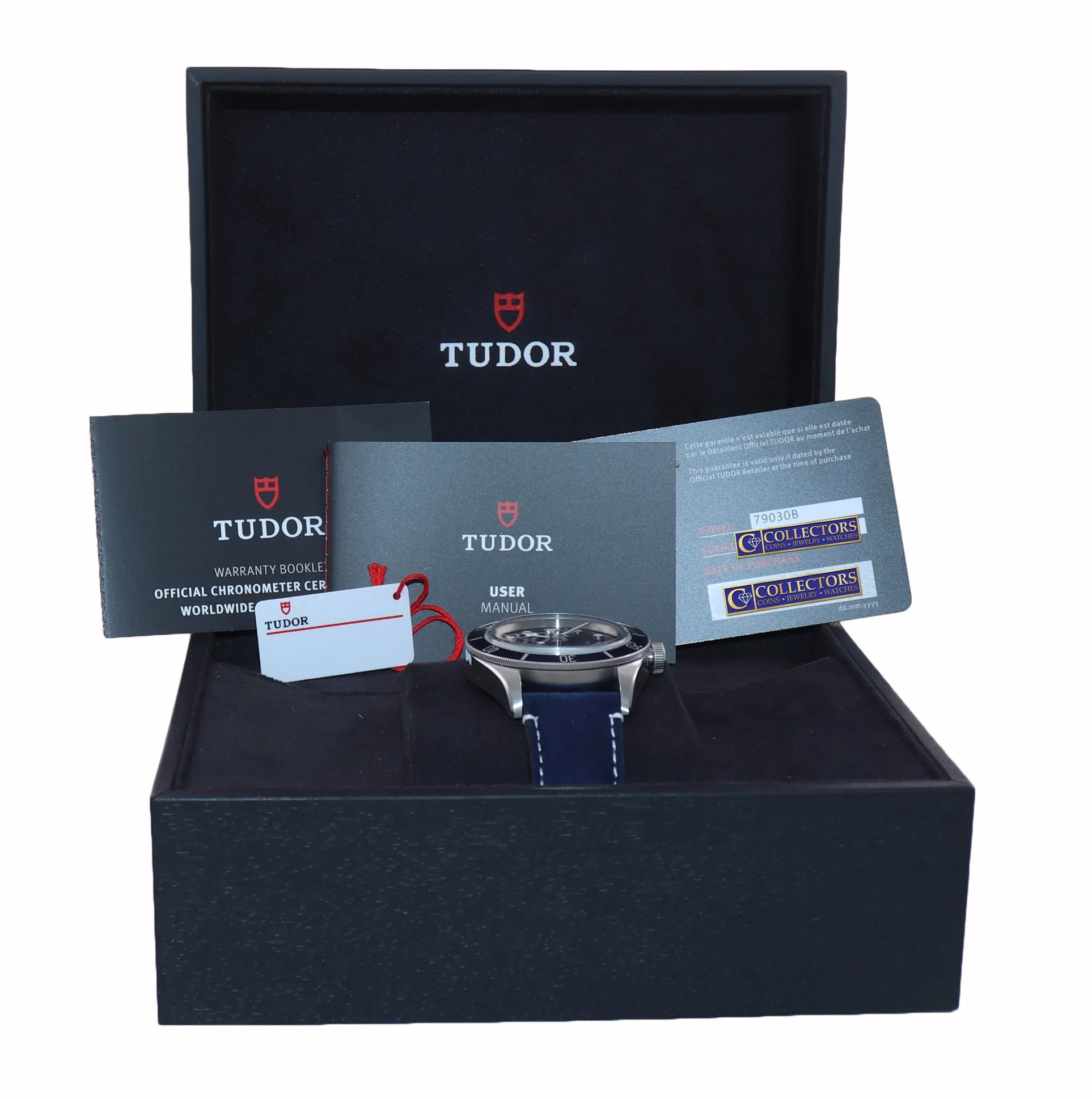 PAPERS NOVEMBER 2020 Tudor Black Bay Fifty Eight 58 BLUE Steel Watch 79030b Box