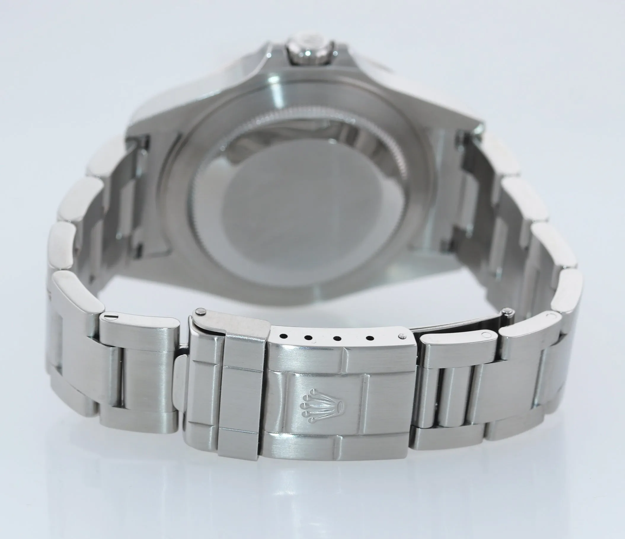PAPERS UNPOLISHED 3186 WHITE Rolex Explorer II 16570 Stainless Steel 40mm Watch