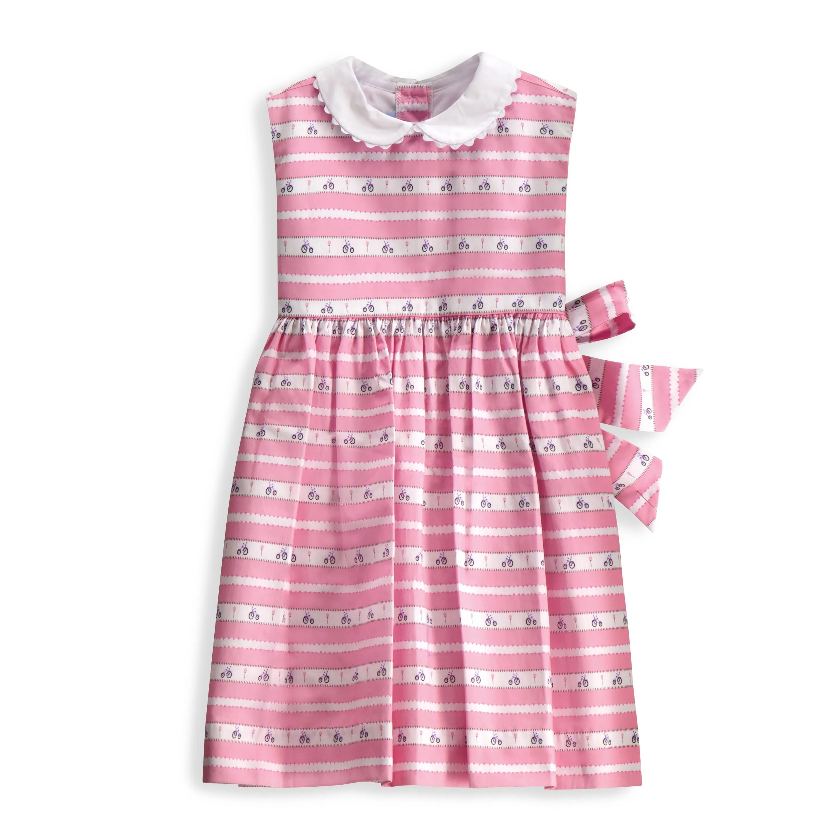Peter Pan Sundress -- Pink Birthday Bike