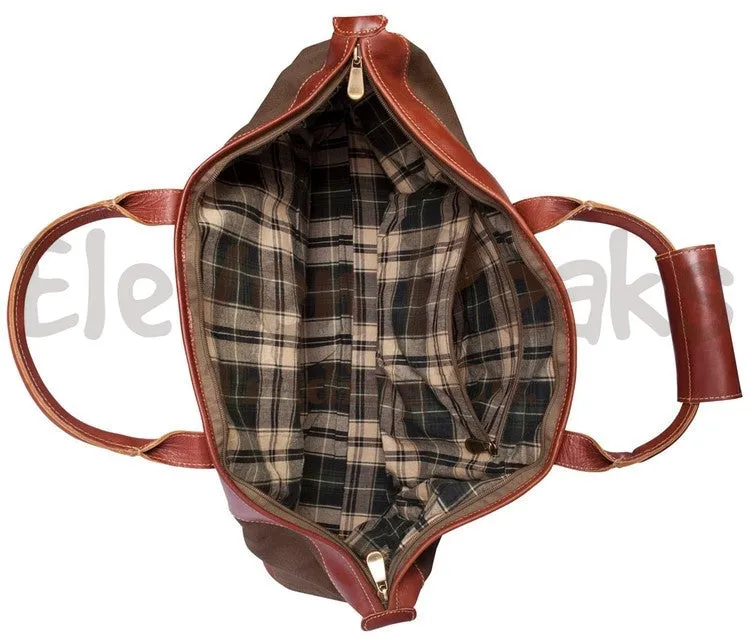Pine Canyon Leather Duffel