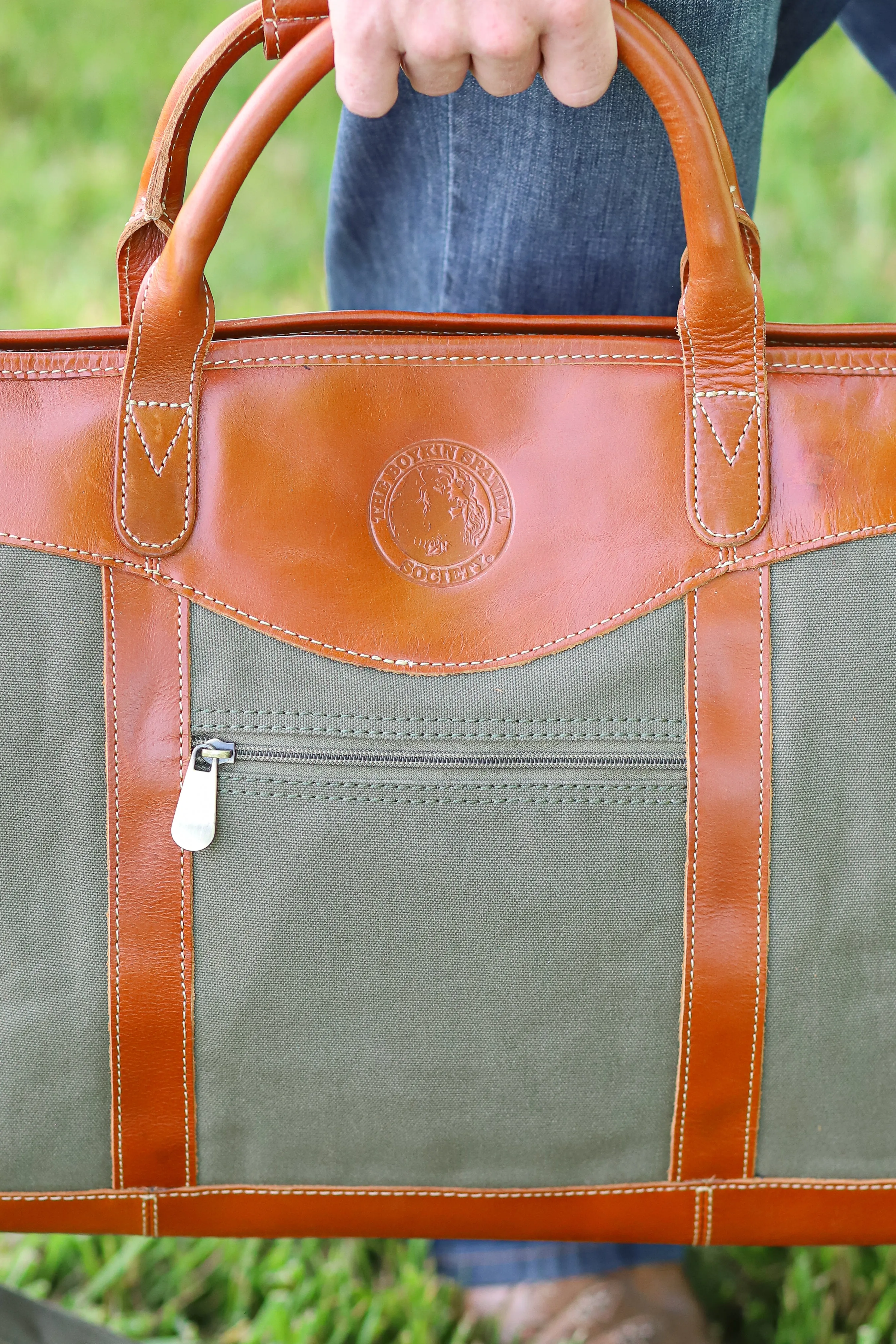 Pine Canyon Leather Duffel