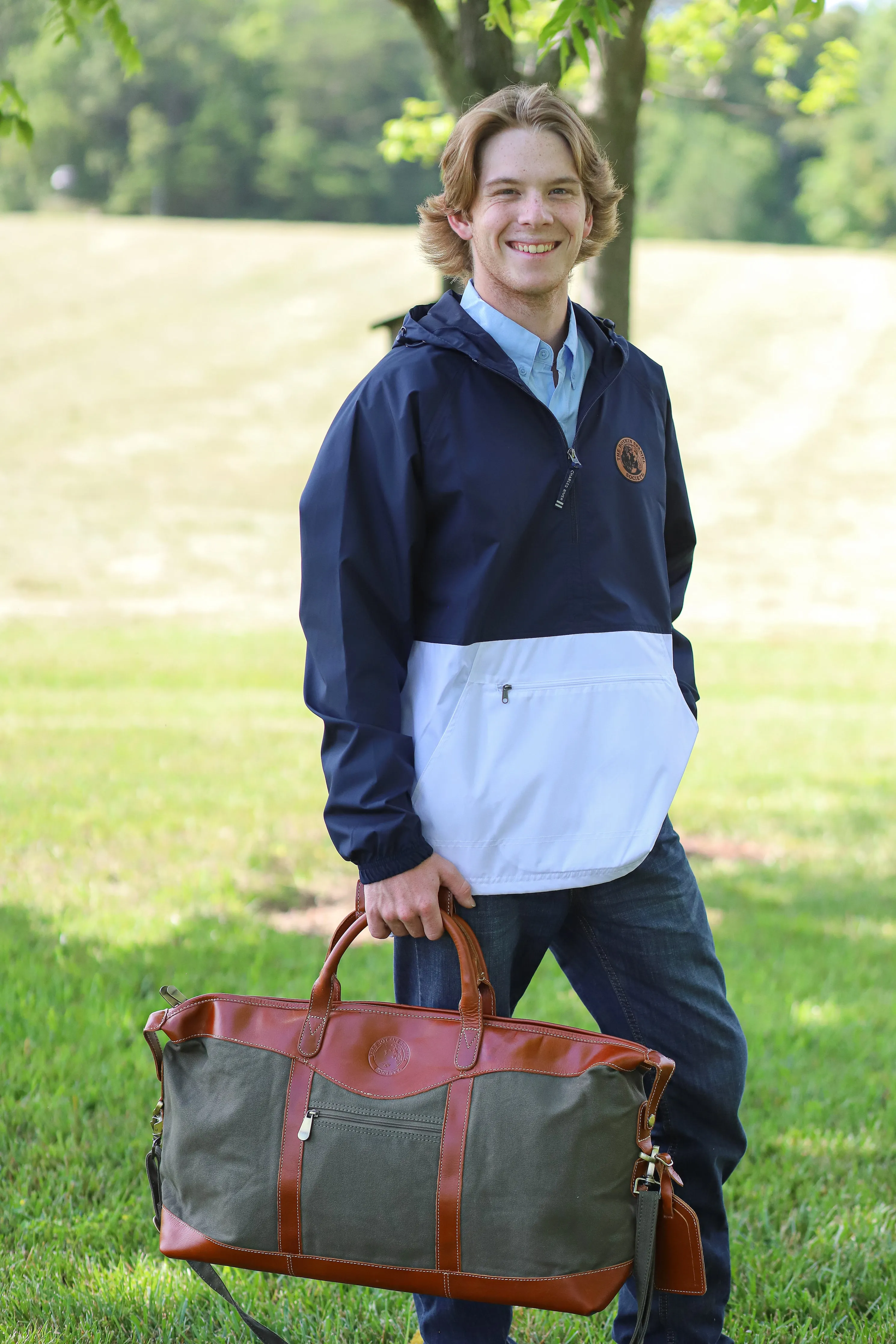 Pine Canyon Leather Duffel