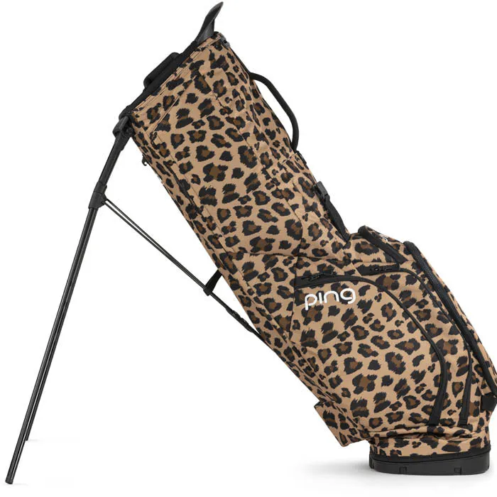 PING 2025 Hoofer Lite Stand Bag - Leopard