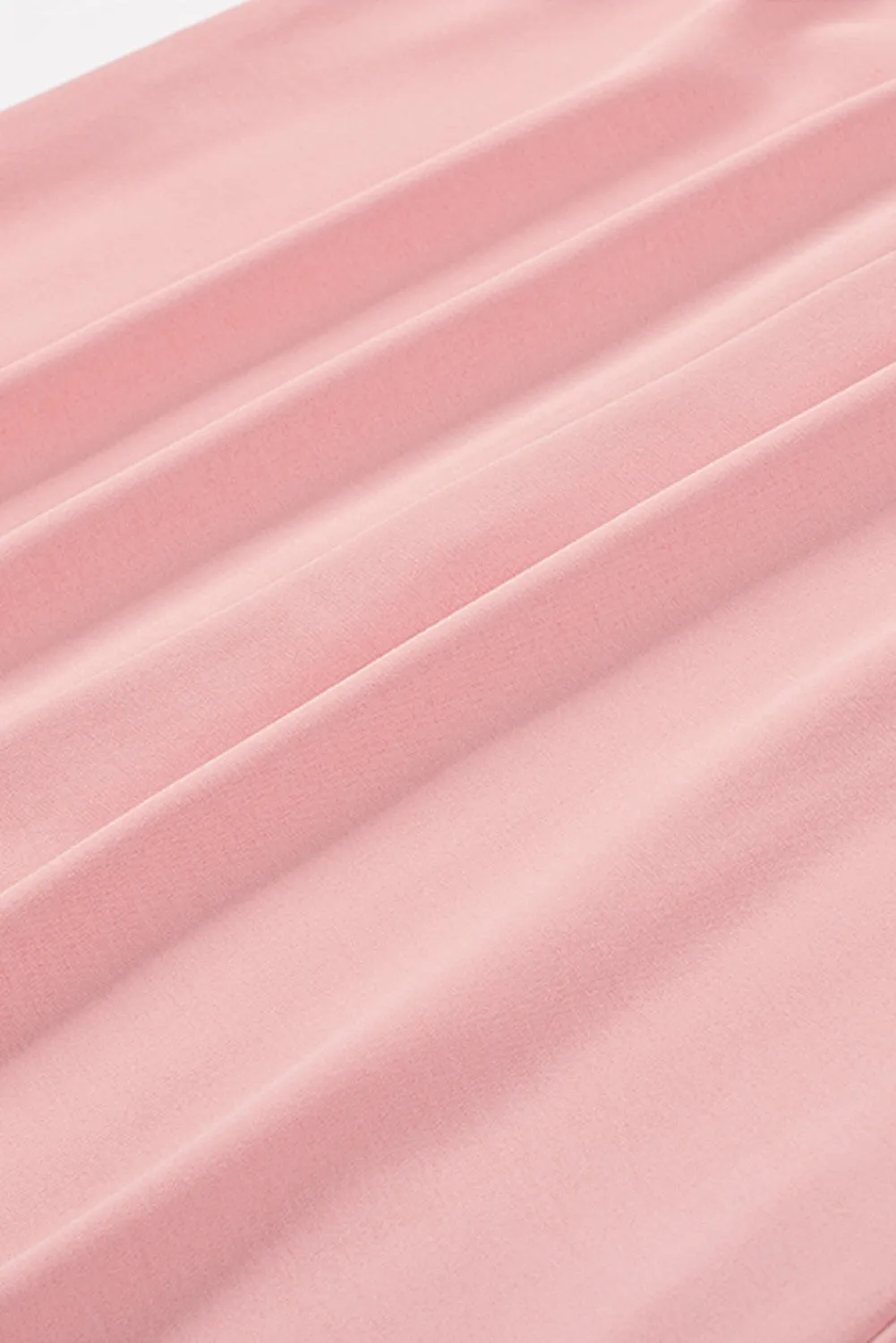 Pink Buttoned Slip Dress