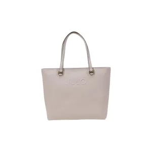 Pink Polyethylene Handbag