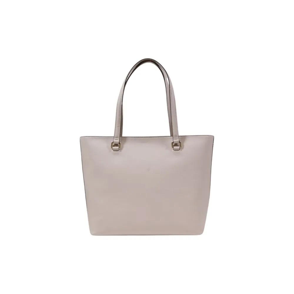 Pink Polyethylene Handbag
