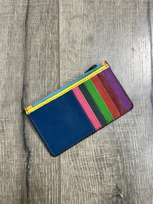 Plain Leather Card & Coin Purse
