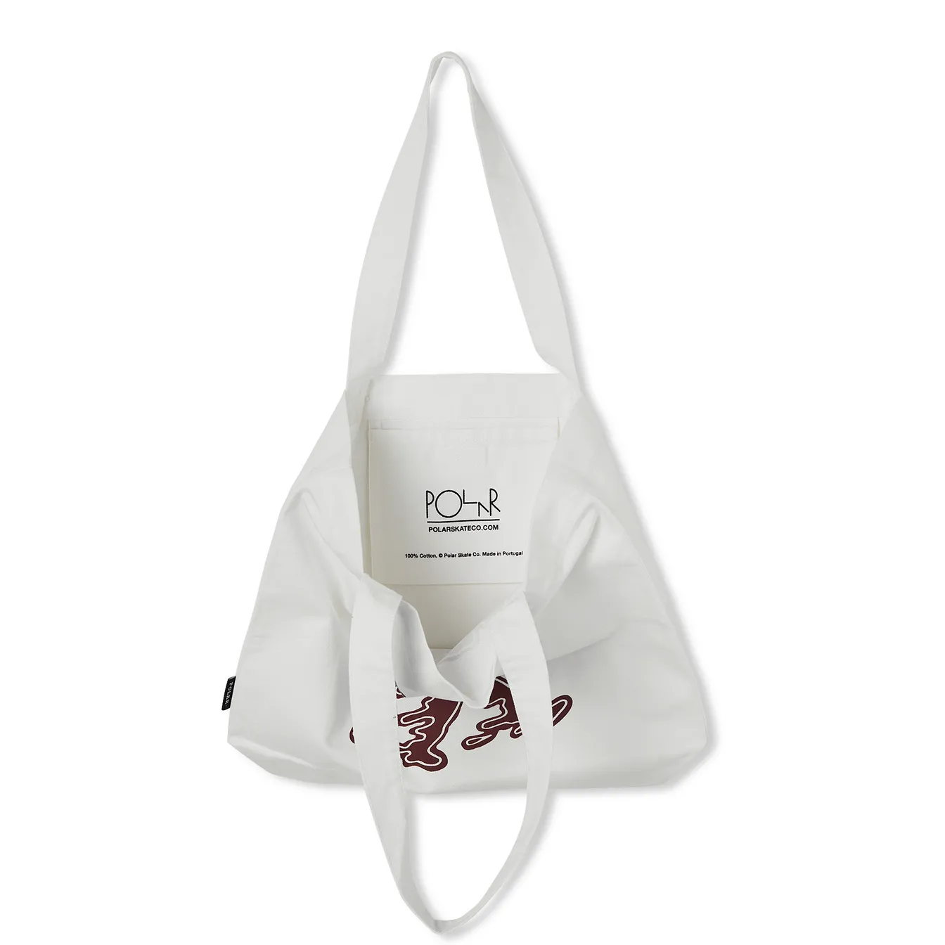 Polar Liquid Man Tote Bag Ecru