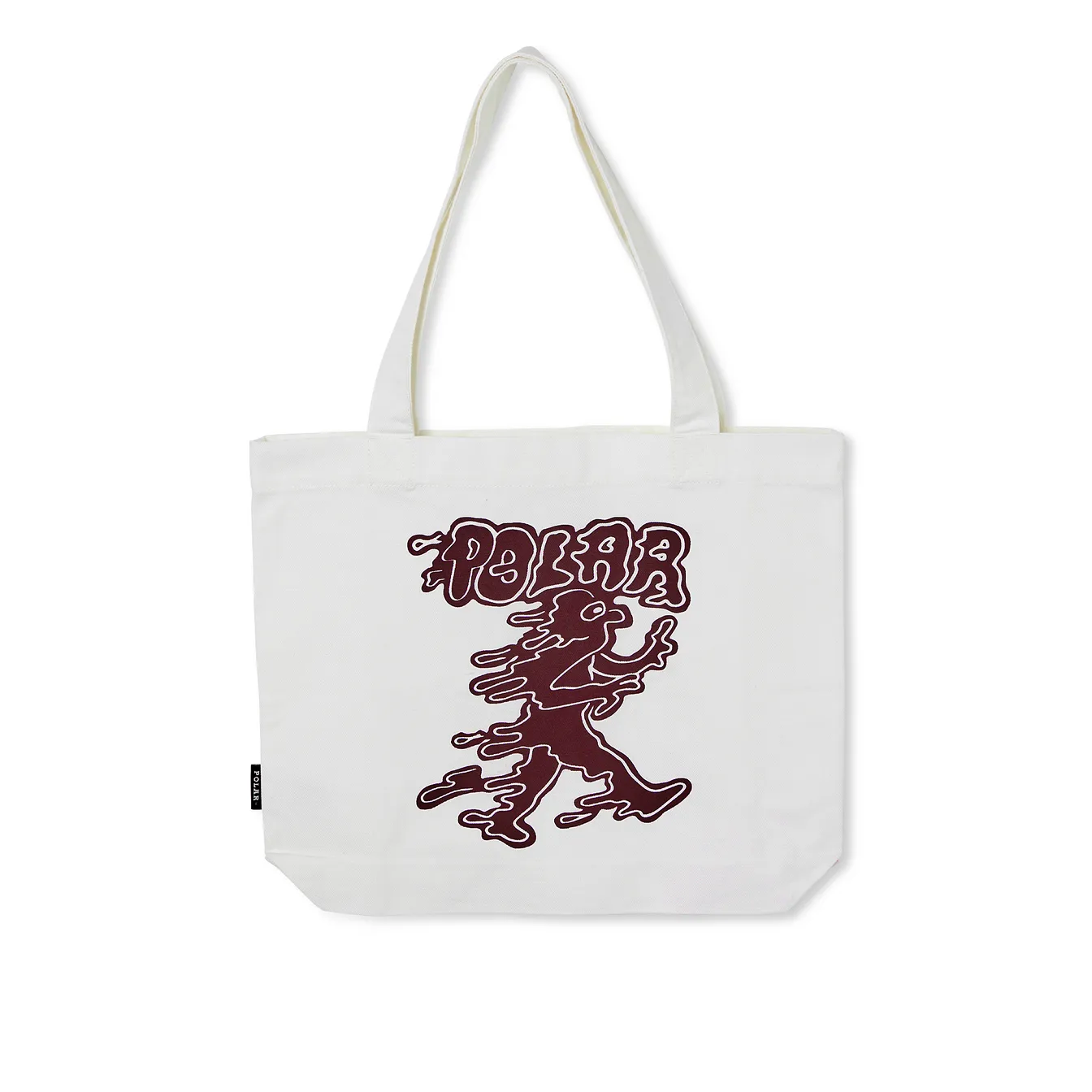 Polar Liquid Man Tote Bag Ecru