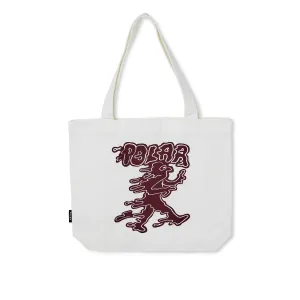Polar Liquid Man Tote Bag Ecru