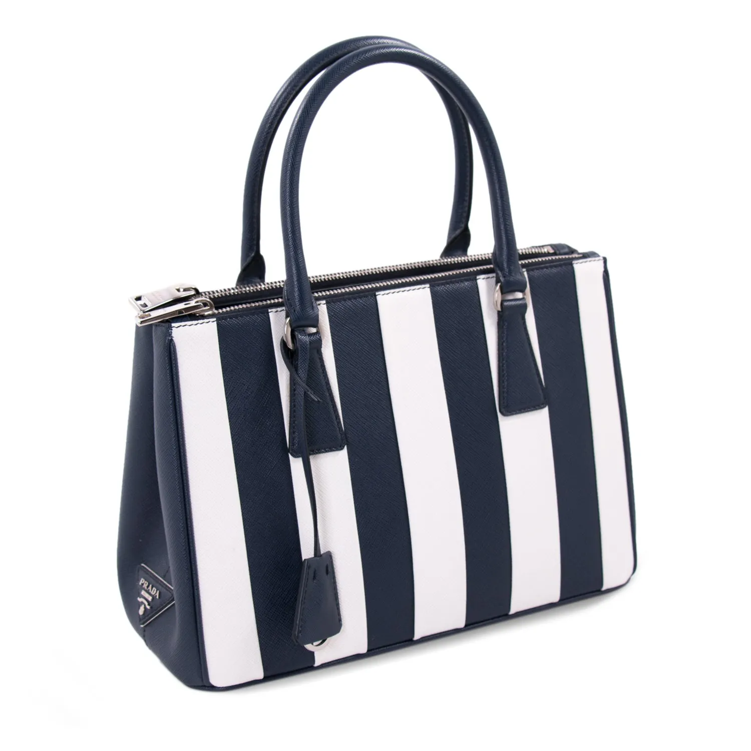 Prada Saffiano Lux Galleria Double Zip Tote