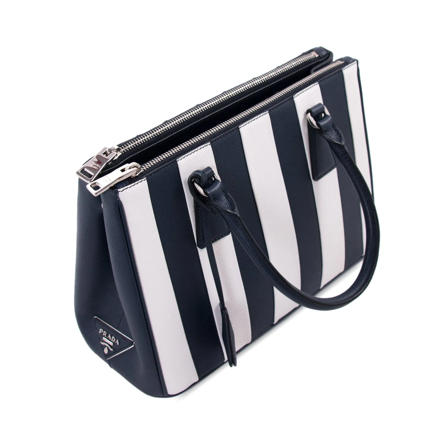 Prada Saffiano Lux Galleria Double Zip Tote