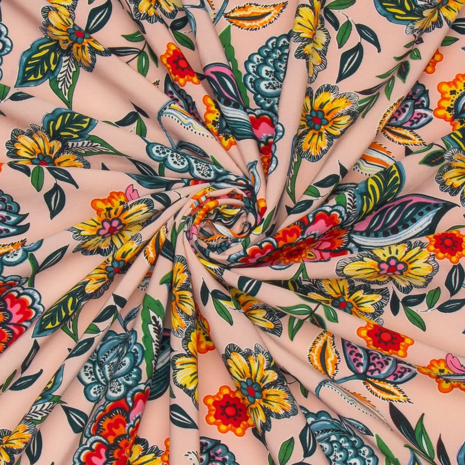 Printed Super Soft Pink Floral Multi