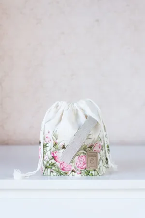 Project Bag. Small. Special KnitterBag design. Summer Flowers collection
