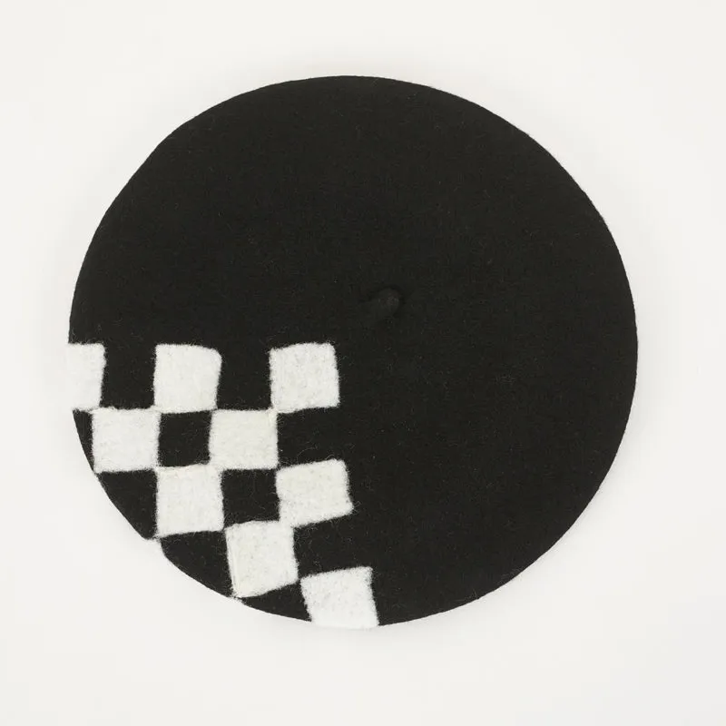 "CHECKERS" BERET K061422