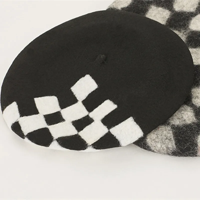 "CHECKERS" BERET K061422