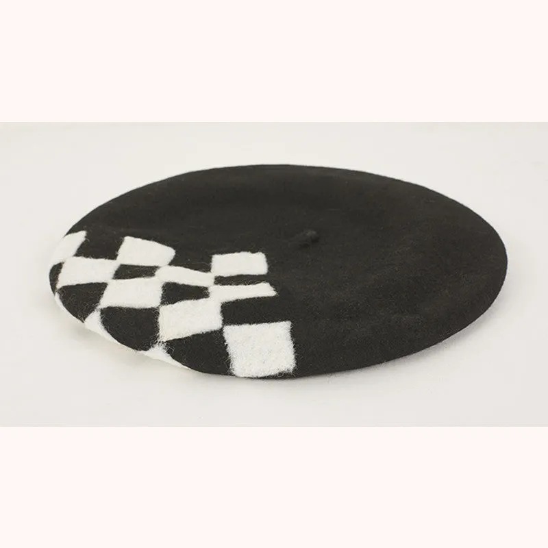 "CHECKERS" BERET K061422