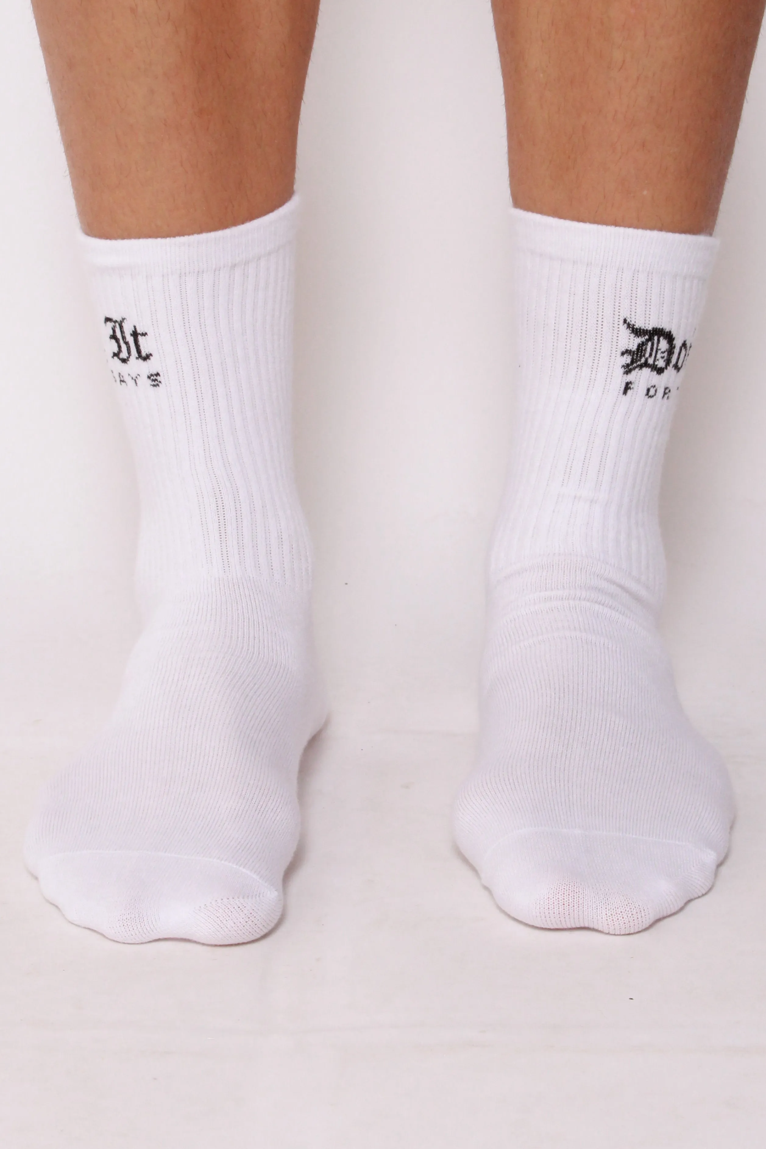 "Doing It For The Gays" Socks in White