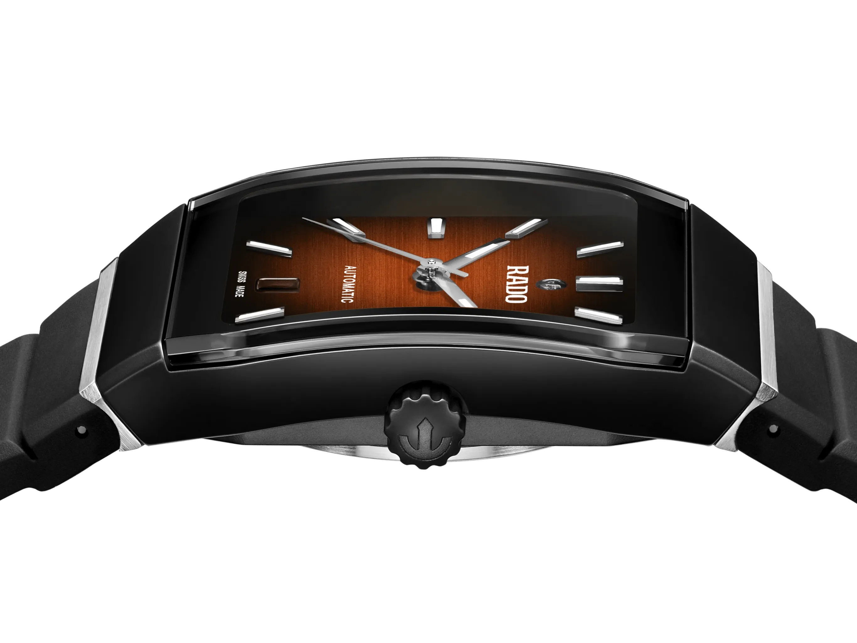 RADO Anatom Automatic 32.5mm Red Dial Curved Men's Watch R10202309