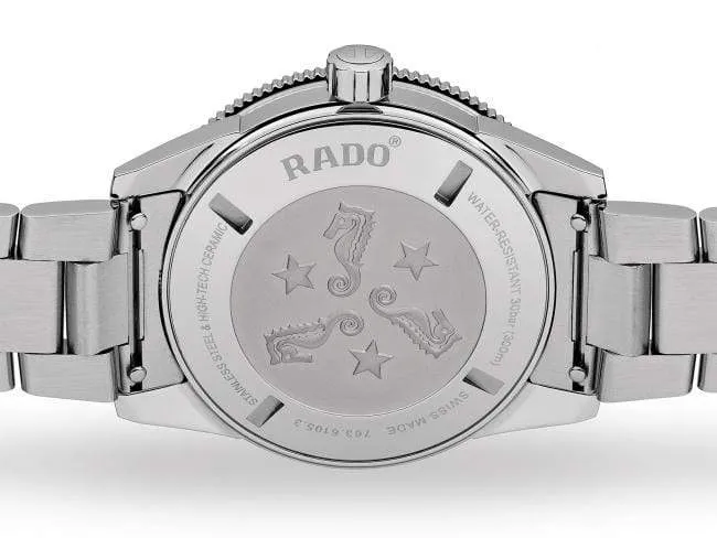 RADO Captain Cook Automatic 42mm Blue Dial Stainless Steel Men's Watch R32105203