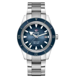 RADO Captain Cook Automatic 42mm Blue Dial Stainless Steel Men's Watch R32105203