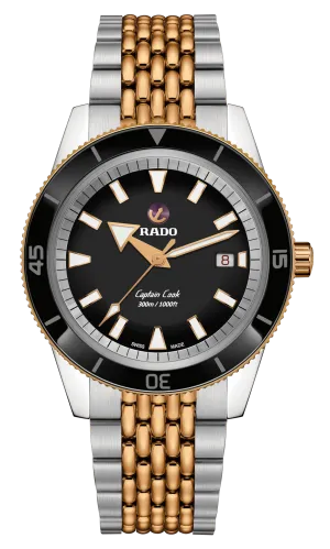 RADO Captain Cook Automatic 42mm Rose-Gold Stainless Steel Men's Watch R32137153