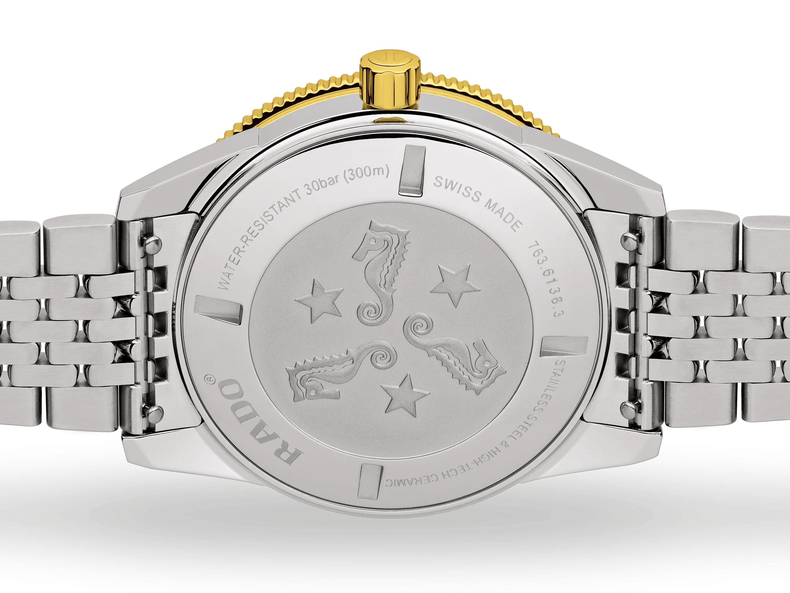 RADO Captain Cook Automatic 42mm Yellow-Gold Stainless Steel Men's Watch R32138153