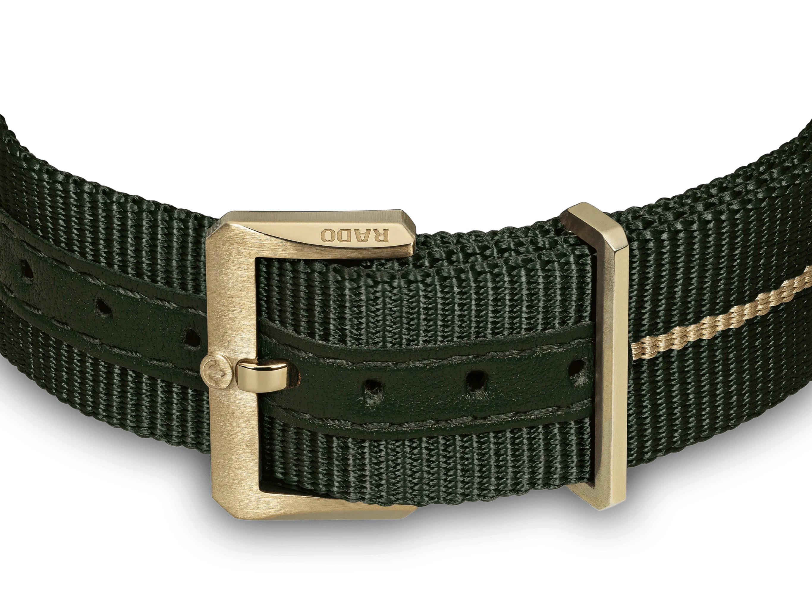 RADO Captain Cook Bronze 42mm Green Dial NATO Strap Men's Watch R32504317