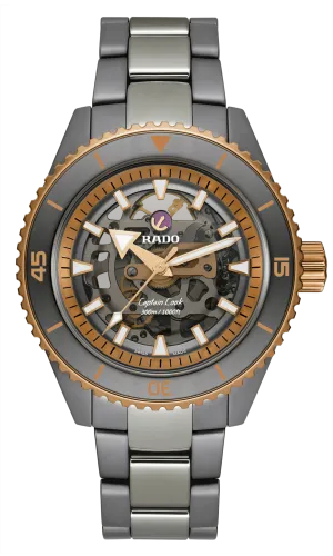 RADO Captain Cook High-Tech Ceramic Skeleton Men's Watch R32148162