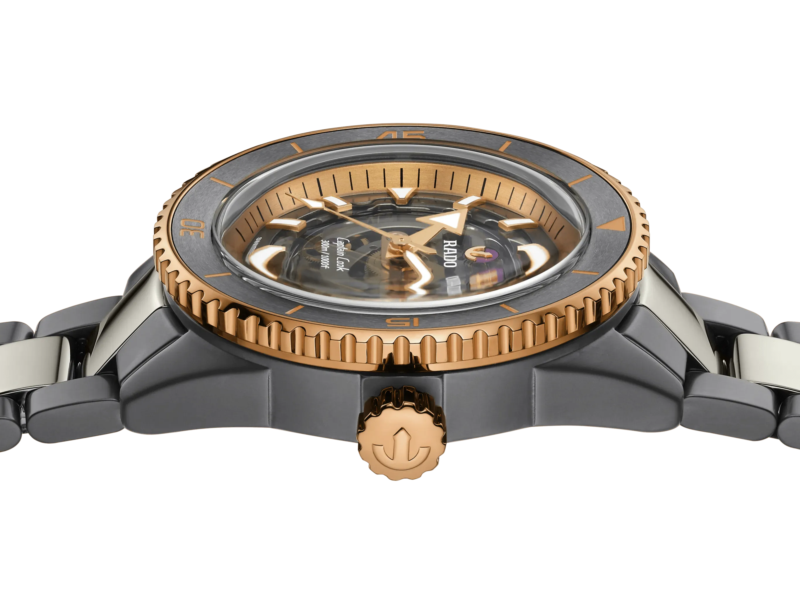 RADO Captain Cook High-Tech Ceramic Skeleton Men's Watch R32148162
