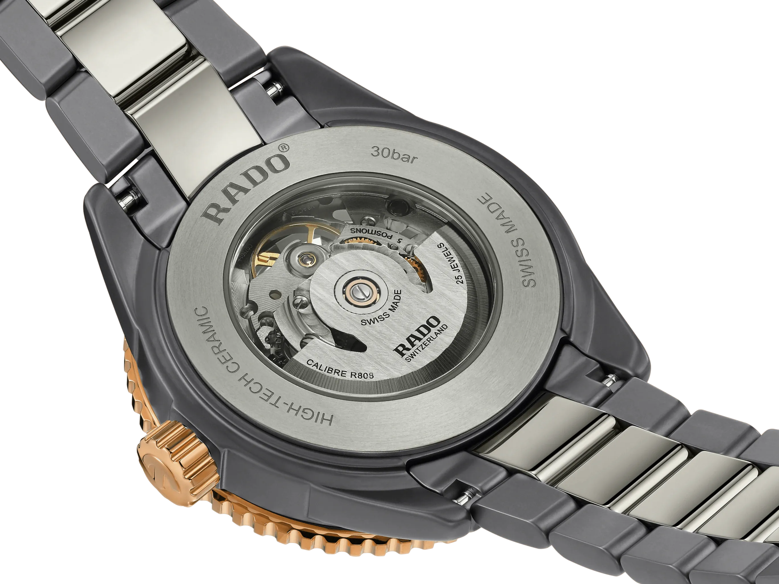 RADO Captain Cook High-Tech Ceramic Skeleton Men's Watch R32148162