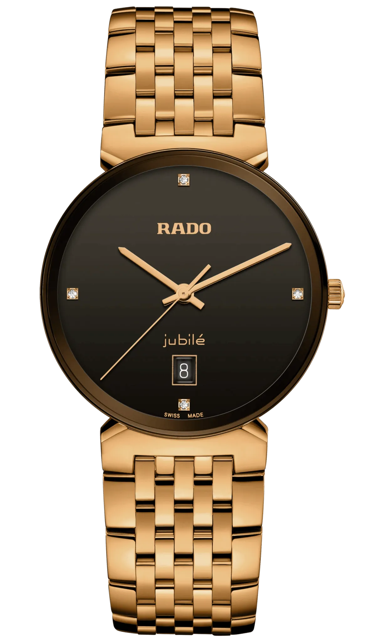 RADO Florence Classic Diamonds 38mm Rose Gold Men's Watch R48916703