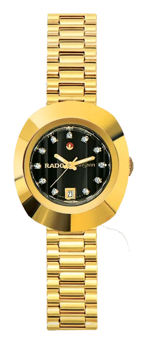 RADO The Original Automatic 27.3mm Yellow Gold Women's Watch R12416613