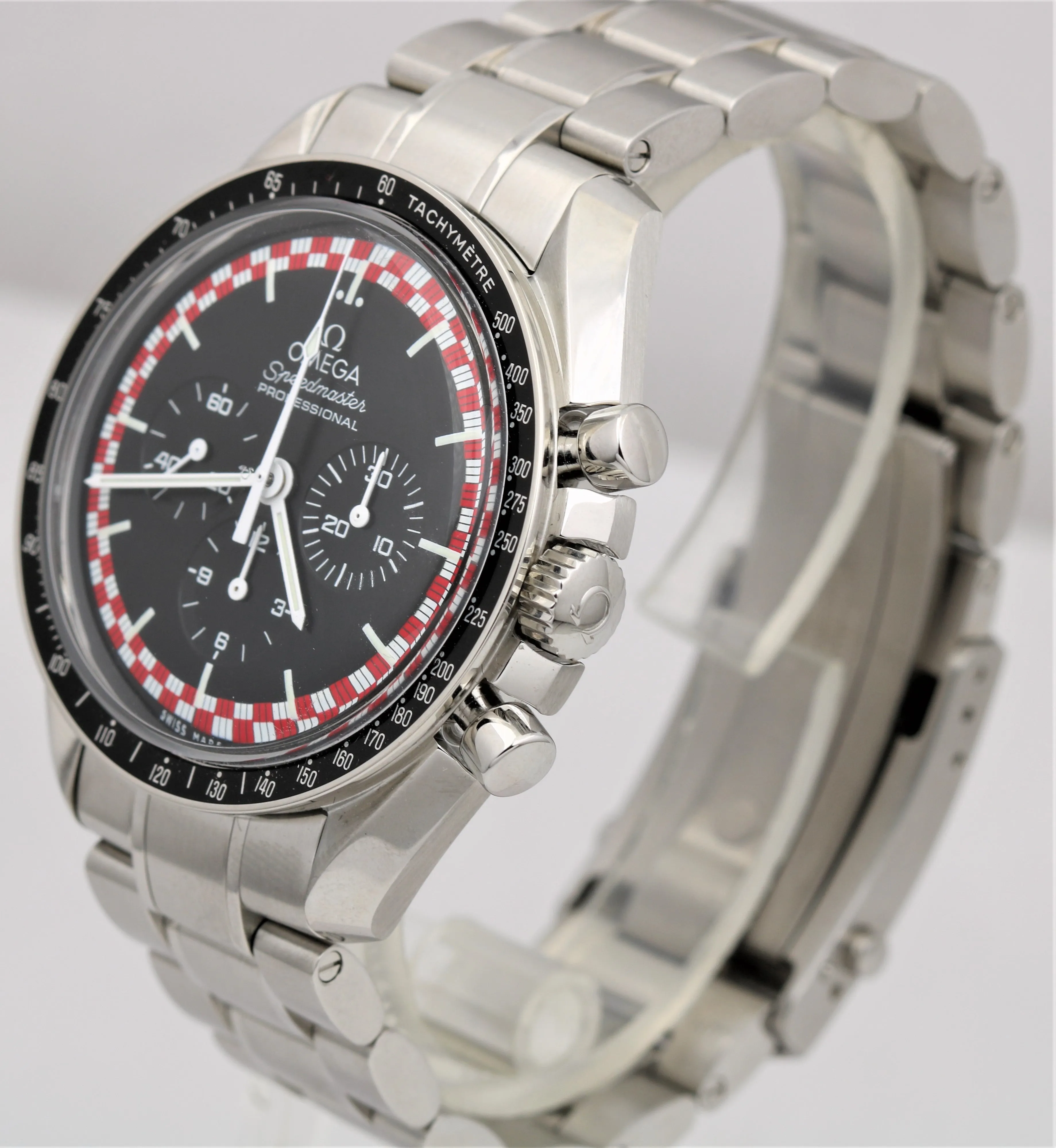 RARE 2015 MINT STICKERS Omega Speedmaster TINTIN 42mm 311.30.42.30.01.004 Watch