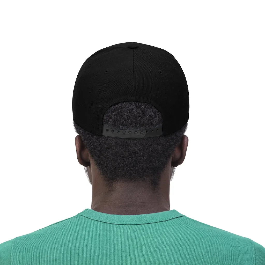 Raw Sushi "R" Garfield Flat Bill Hat