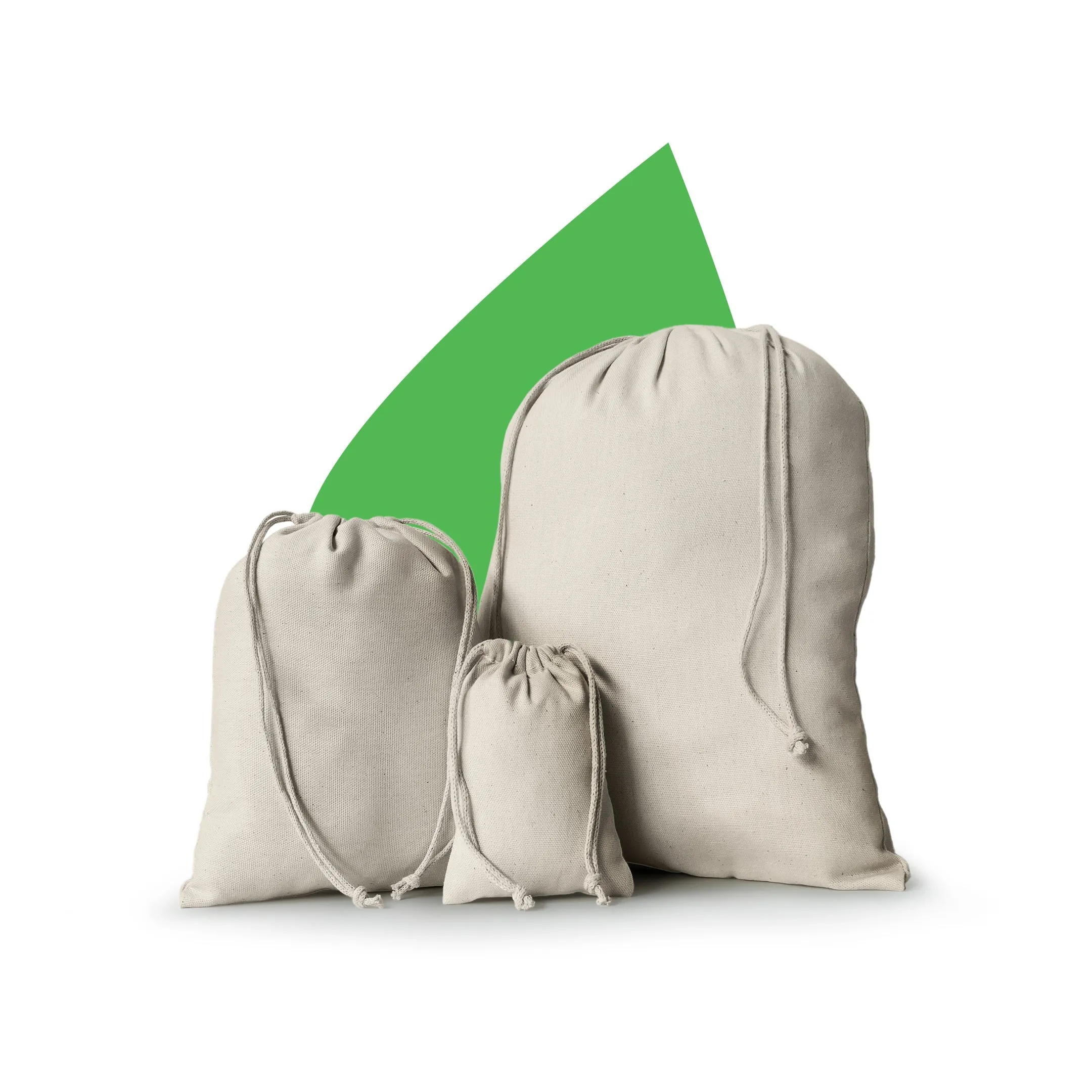 Recycled Cotton Canvas Bags 12x20 inches
