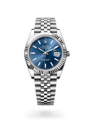 Rolex Datejust 41 in White Rolesor - combination of Oystersteel and white gold, M126334-0002 | Schwanke-Kasten Jewelers