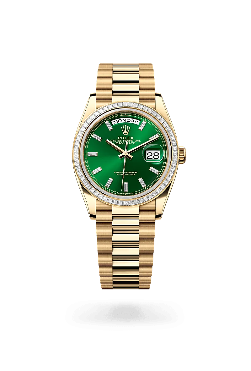 Rolex Day-Date 36 in 18 kt yellow gold, M128398TBR-0035 | Walters & Hogsett