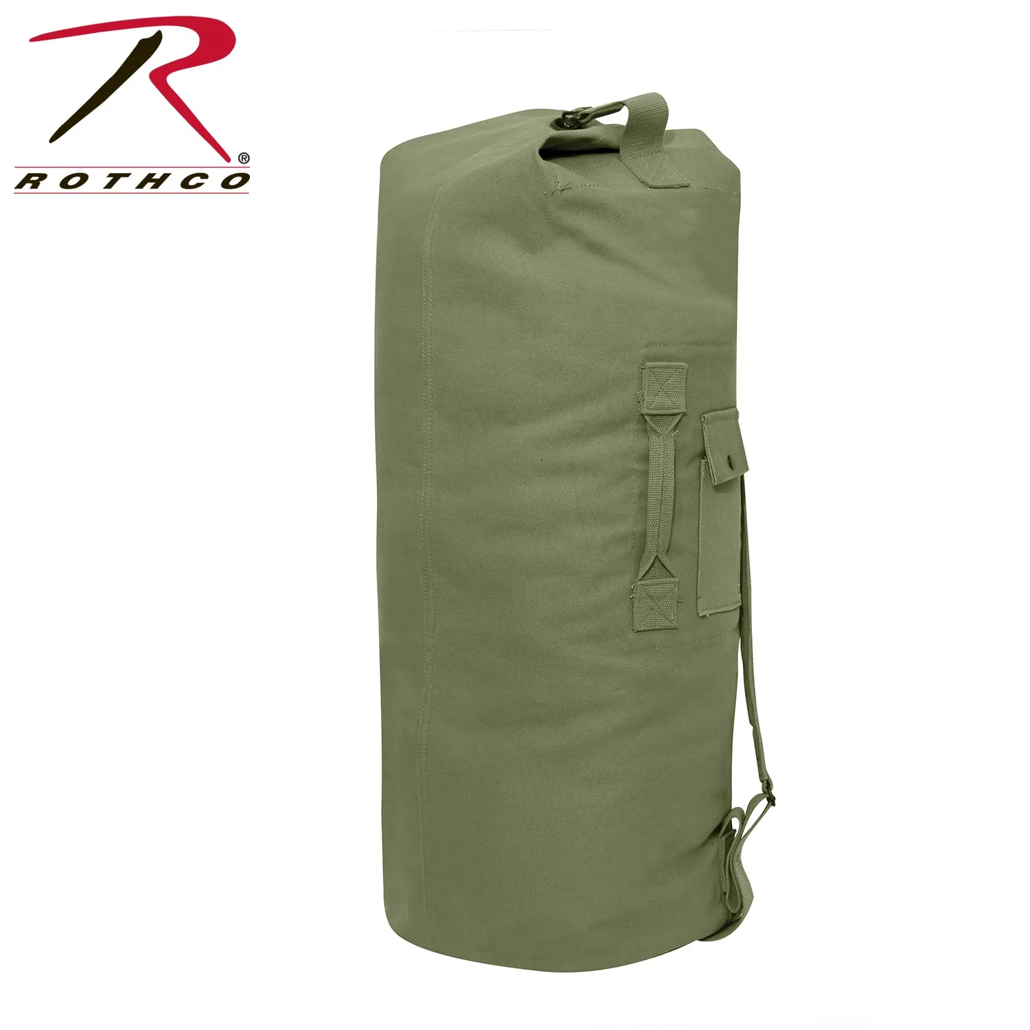 Rothco G.I. Style Canvas Double Strap Duffle Bag