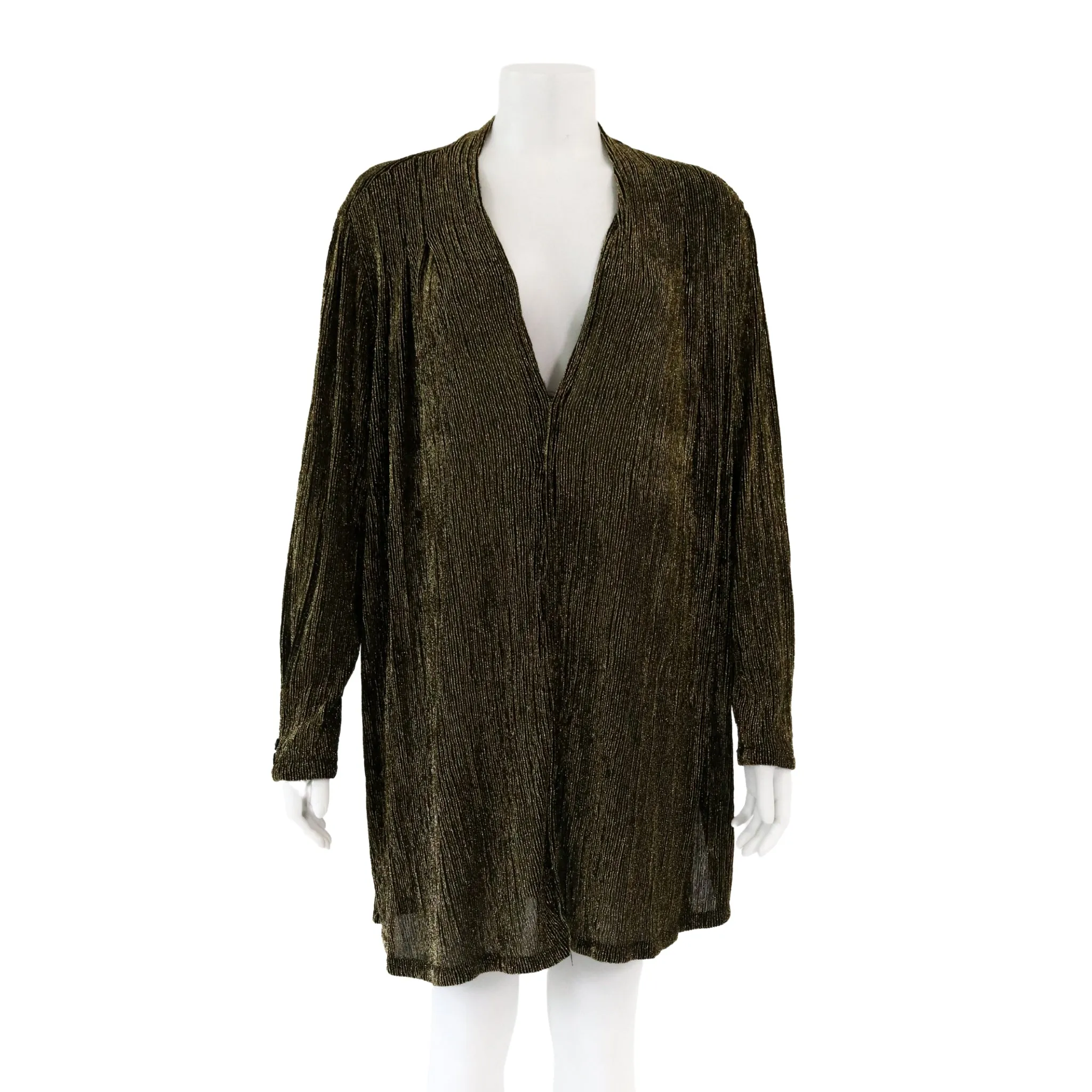 Royal 'Ancestor' Black & Gold Tunic Dress