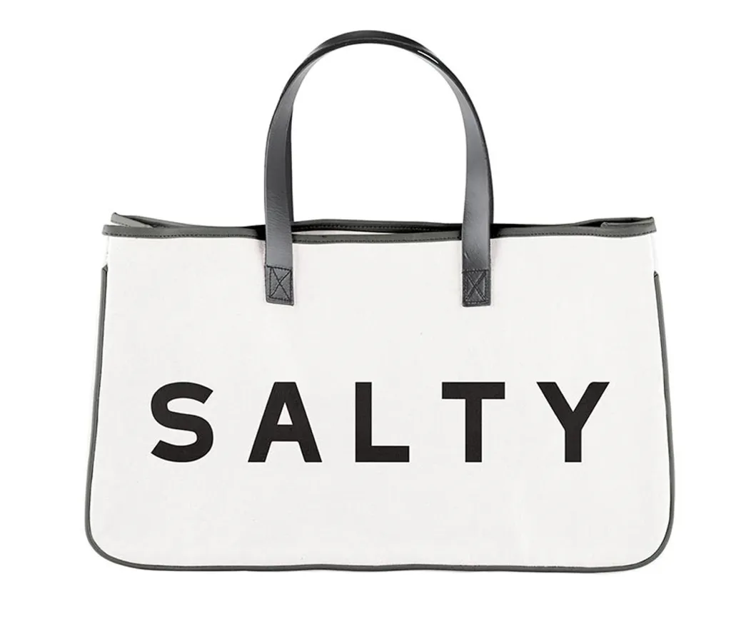 Salty Canvas Tote