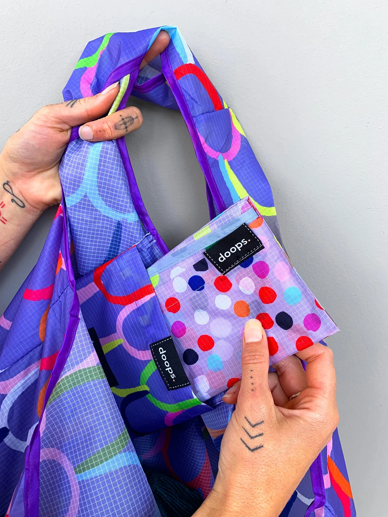 (SAMPLE) Colour Waves Large Bag